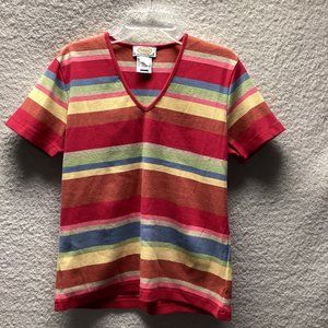 Talbots size S in colorful colors top